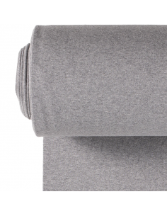 Muddväv Ljusgrå Melerad 063