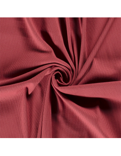 Ribbad Bomullsjersey Dark...