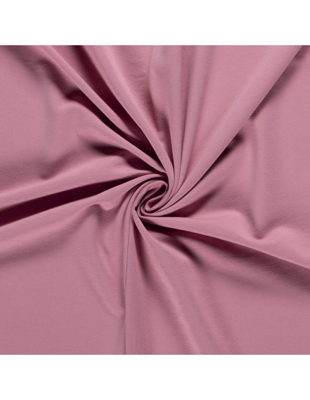 French Terry Enfärgad Old Pink 14