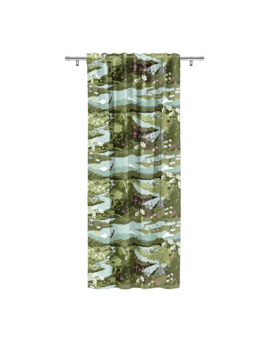 Gardintyg Fjällvandring Grön/Turkos