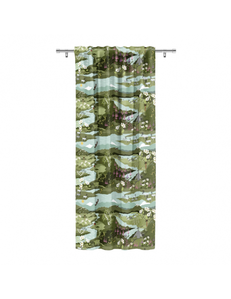 Gardintyg Fjällvandring Grön/Turkos