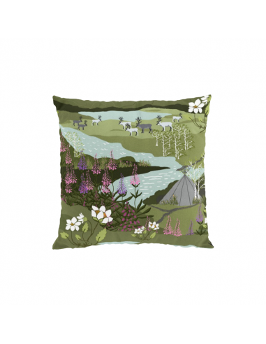 Gardintyg Fjällvandring Grön/Turkos