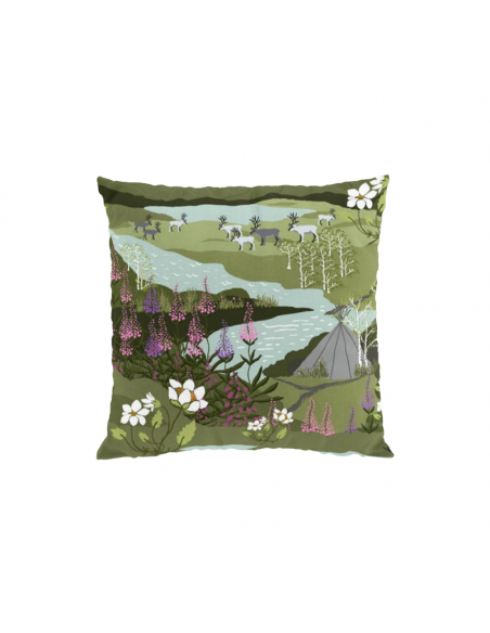 Gardintyg Fjällvandring Grön/Turkos