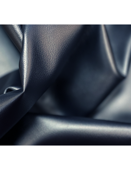 Konstläder Metallic Mörkblå