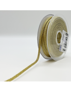 Flätad Snodd Metallic Guld