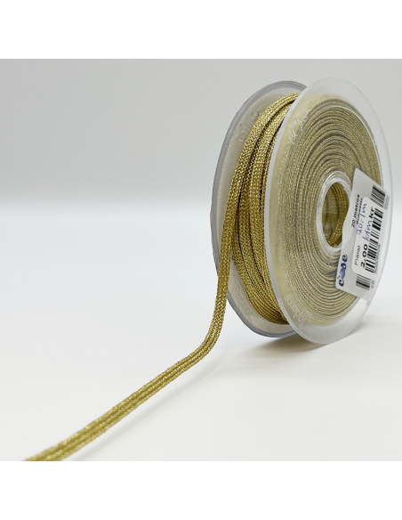 Flätad Snodd Metallic Guld