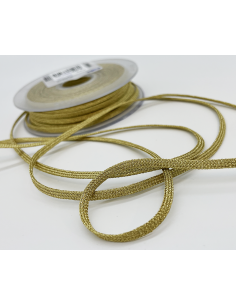 Flätad Snodd Metallic Guld 2