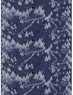 Gardintyg Bare Åk Blå