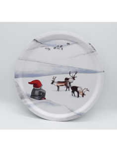 Tomteland Rund Bricka 31cm