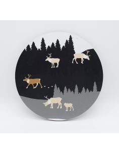 Renland Svart Grytunderlägg...