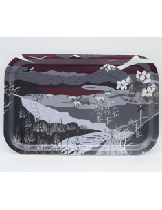 Fjällvandring Grå/Vinröd...