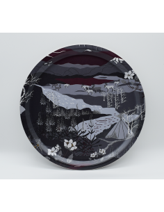 Fjällvandring Grå/Vinröd...