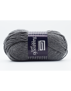 Raggsocksgarn Koksgrå 43