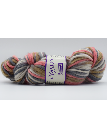 Lovikka Print Rosa/Vit/Grå/Brun 117