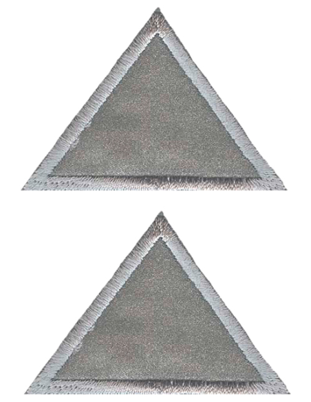 Tygmärke 10280 Triangel Reflex