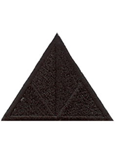 Tygmärke 10216 Triangel Svart