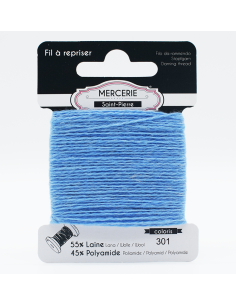 Stoppgarn Ull/Akryl Ljusblå...