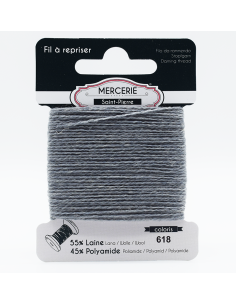 Stoppgarn Ull/Akryl Grå 618