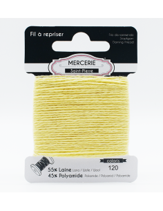 Stoppgarn Ull/Akryl Ljusgul...