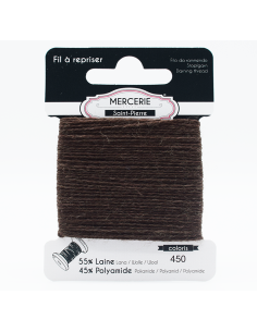 Stoppgarn Ull/Akryl Brun 450