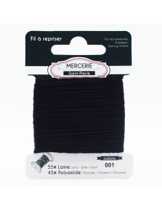 Stoppgarn Ull/Akryl Svart 001