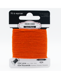 Stoppgarn Ull/Akryl Orange 424