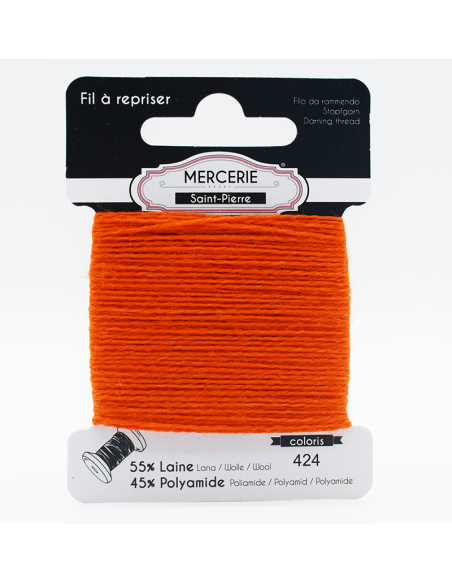 Stoppgarn Ull/Akryl Orange 424