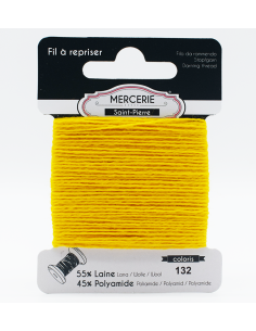Stoppgarn Ull/Akryl Gul 132