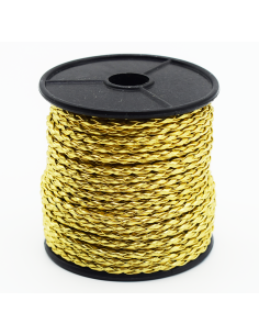 Flätad Snodd "Skai" Guld