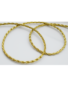 Flätad Snodd "Skai" Guld 2