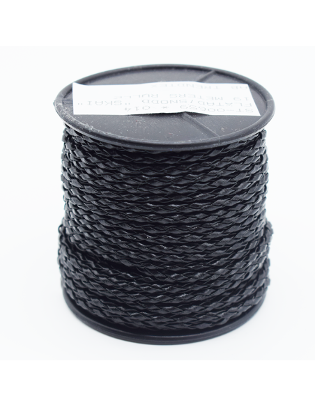 Flätad Snodd "Skai" Svart