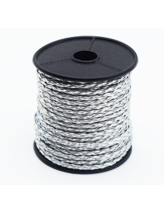 Flätad Snodd "Skai" Silver